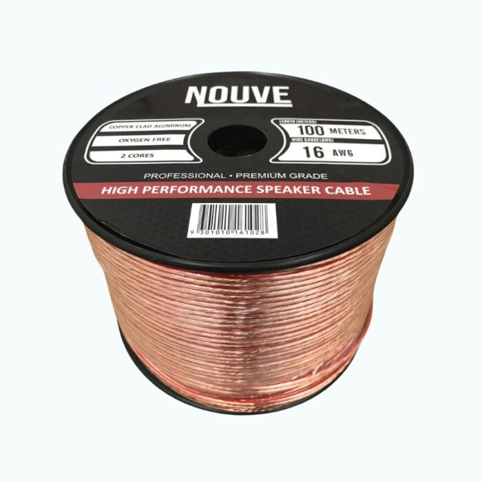 Nouve 16 AWG Speaker Cable CCA (2-Core)