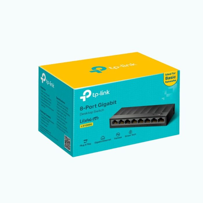 TP-Link 8-Port Gigabit Desktop Switch LiteWave | LS1008G