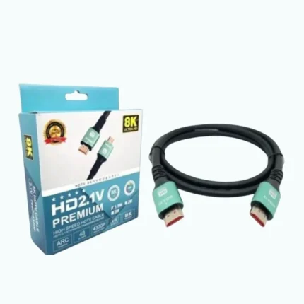 2 meter hdmi 2.1 cable full view