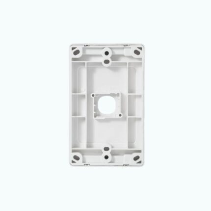 1 Gang Grid & Plate – White