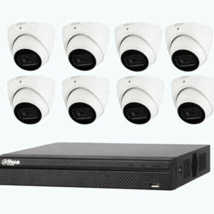 Dahua 6MP Starlight CCTV Kit – 8 Cameras + 8 Channel NVR