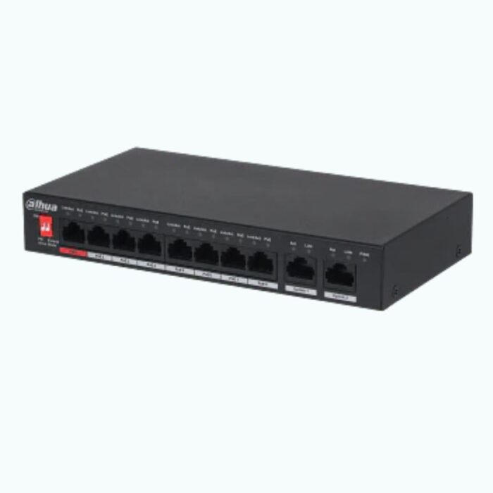 8 Port PoE Switch Unmanaged DH-PFS3010-8ET-96