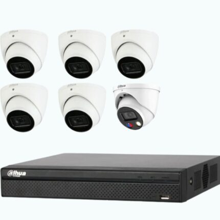 Dahua 5MP Special CCTV Kit with TIOC – 6 Cameras + 8 Channel NVR