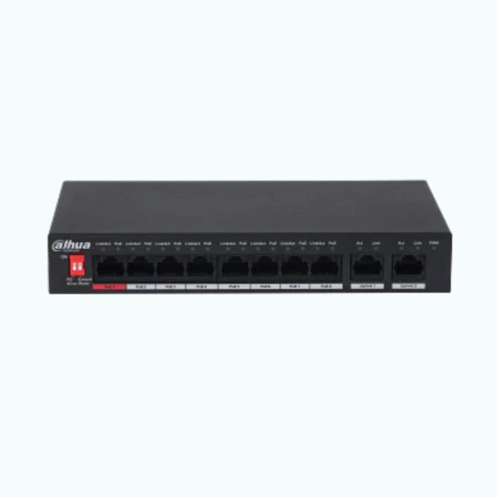 8 Port PoE Switch Unmanaged DH-PFS3010-8ET-96