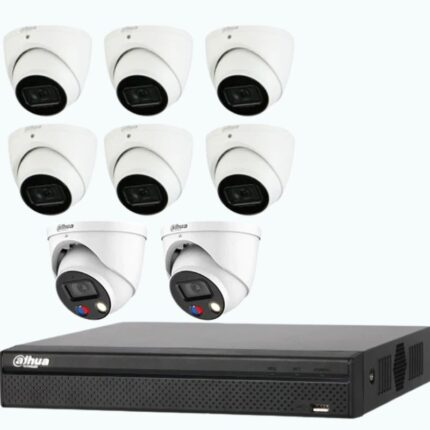 Dahua 6MP Special 2 CCTV Kit with TIOC – 8 Cameras + 8 Channel NVR