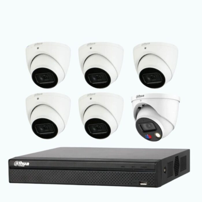 Dahua 8MP Special 2 CCTV Kit with TIOC – 6 Cameras + 8 Channel NVR