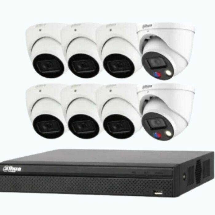 Dahua 8MP Special 3 CCTV Kit with TIOC – 8 Cameras + 8 Channel NVR