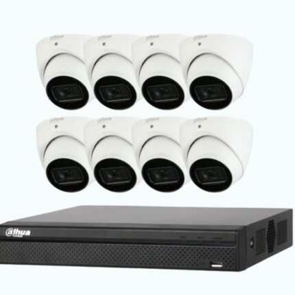 Dahua 8MP Starlight CCTV Kit – 8 Cameras + 8 Channel NVR