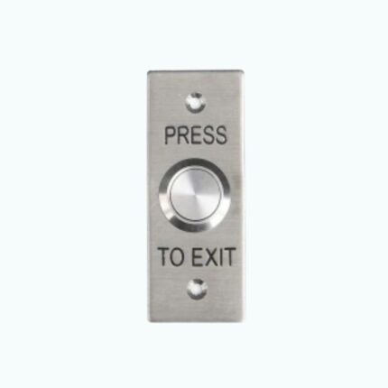 Small Press to Exit Flush Button Steel Plate – WES1910