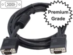vga cable male to male connectors
