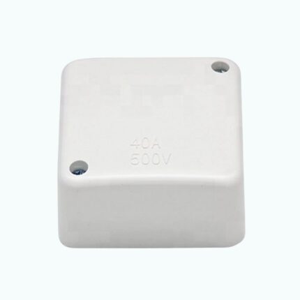 Small Junction Box with Screw Connectors