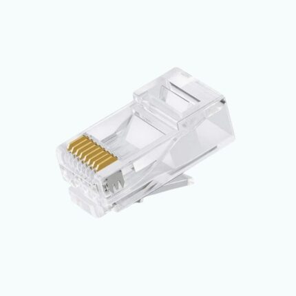 RJ45 Connector CAT6 Ethernet Plug – 100pcs