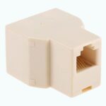 RJ45 Coupler 1 Female to 2 Female Ports Network Ethernet Cable Splitter