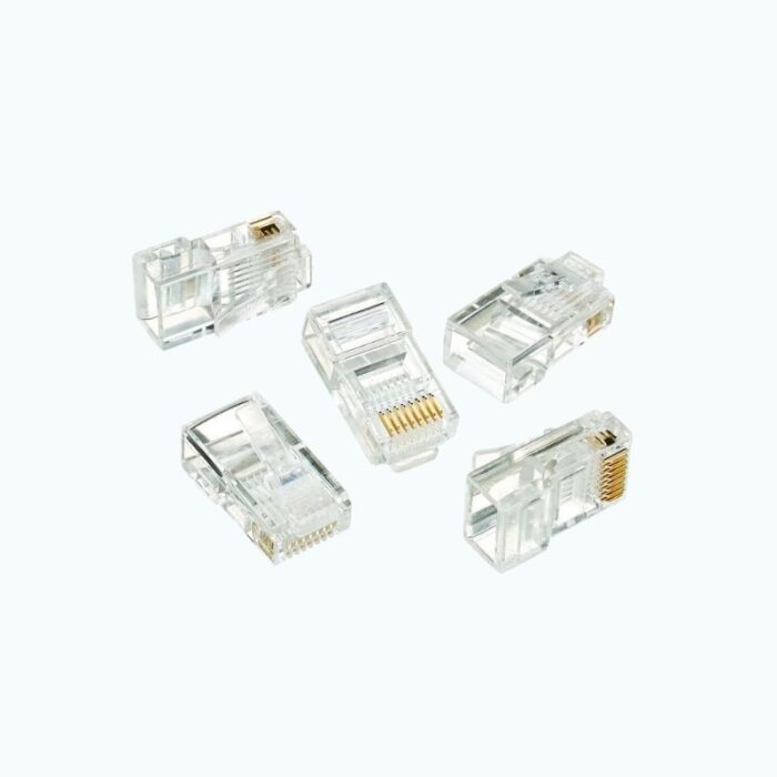 RJ45 Connector CAT5e Ethernet Plug – 100pcs