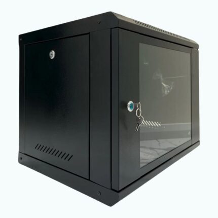 WC8U 8RU 19″ Wall Mount Server Rack Data Cabinet 450mm Deep