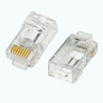 CAT5e RJ45 Connector Pass-Through Ethernet Cable | 100pcs