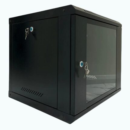 WC8U 8RU 19″ Wall Mount Server Rack Data Cabinet 450mm Deep