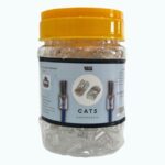 CAT5e RJ45 Connector Pass-Through Ethernet Cable | 100pcs