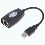 Hi-Speed USB to RJ45 Extension Adapter | Cat2 Cat5e Cat6