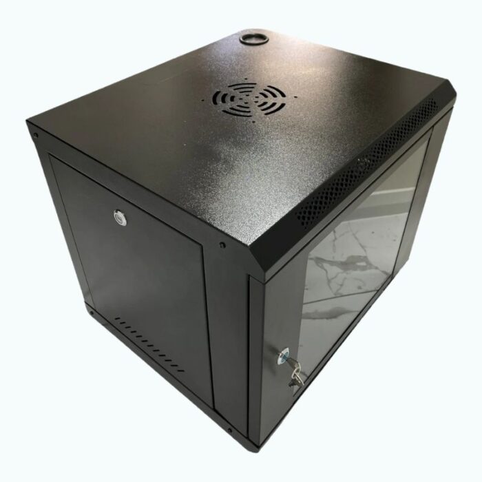 WC8U 8RU 19″ Wall Mount Server Rack Data Cabinet 450mm Deep