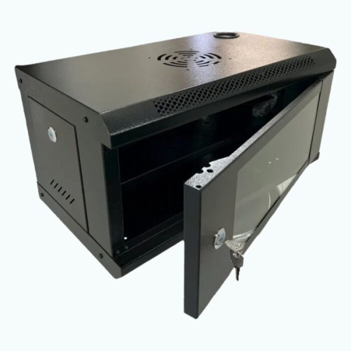 WC4US 4RU 19″ Wall Mount Server Rack Cabinet 300mm Deep