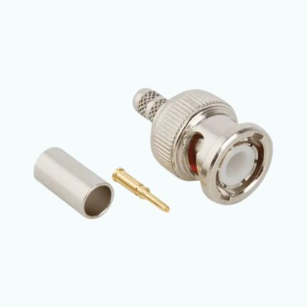 BNC Connector Crimp Plug RG59 Coax Cable