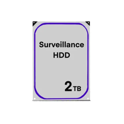 2TB Surveillance Hard Drive 3.5″ SATA