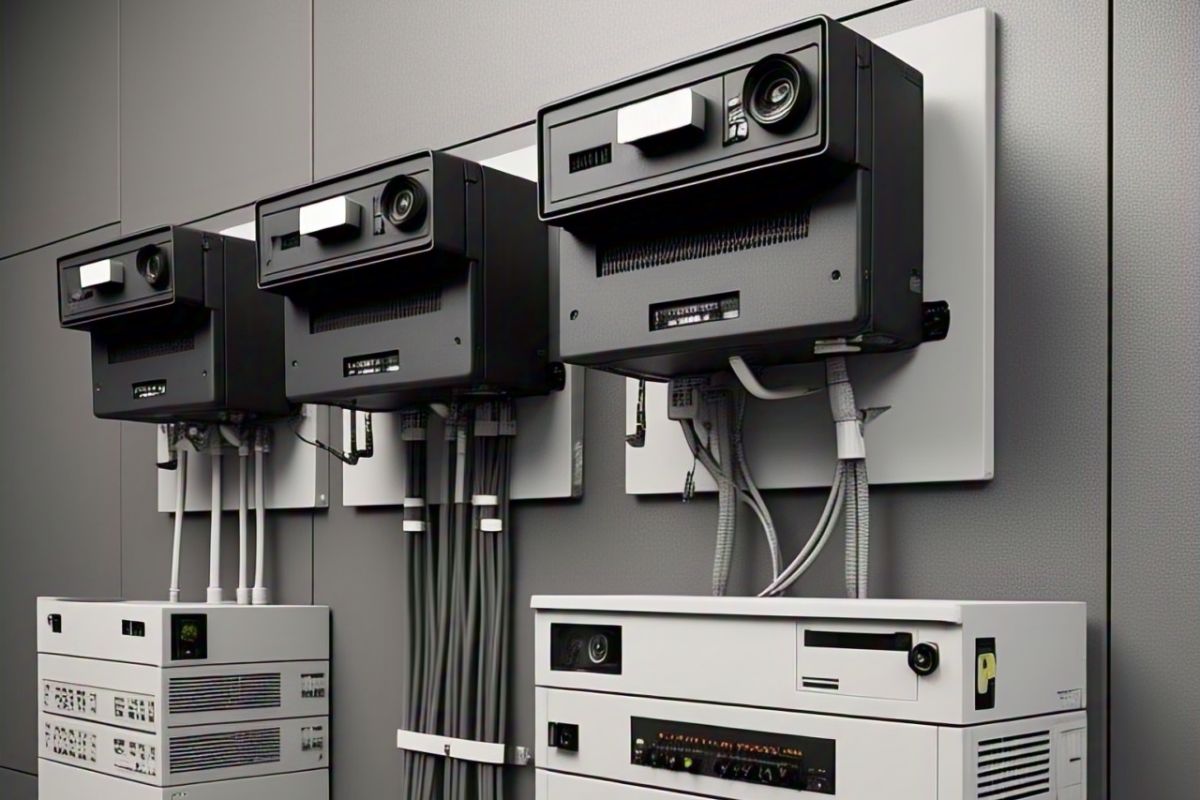 Wired CCTV Systems with Digital Video Recorders (DVRs)