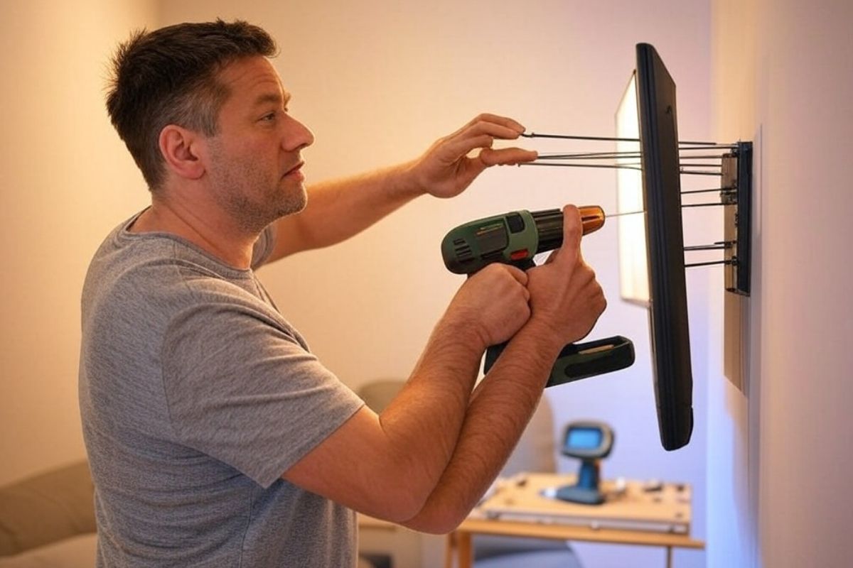 Attaching the Mount to the Wall