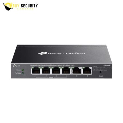 Omada 6-Port Gigabit Easy Managed Switch with 4-Port PoE+