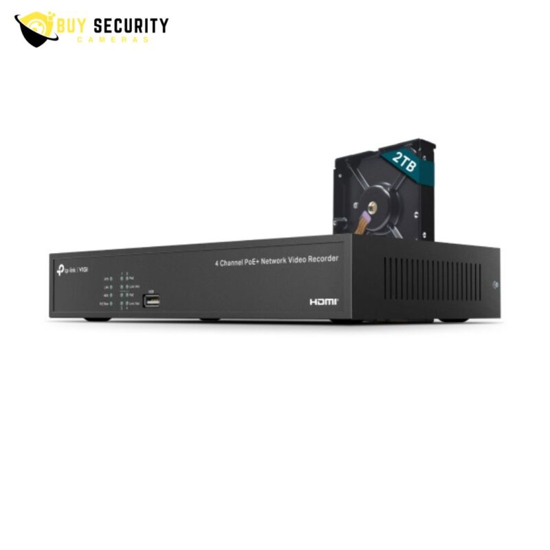 VIGI 4 Channel PoE+ Network Video Recorder