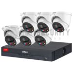 Dahua 6 x 6MP TIOC DH-IPC-HDW3649H-AS-PV-ANZ Turret Kit with 8CH NVR