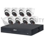Dahua 8 x 6MP TIOC DH-IPC-HDW3649H-AS-PV-ANZ Turret Kit with 8CH AI NVR