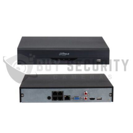 Dahua DHI-NVR4104HS-P-AI/ANZ 4 Channel 4PoE Wizsense Network Video Recorder