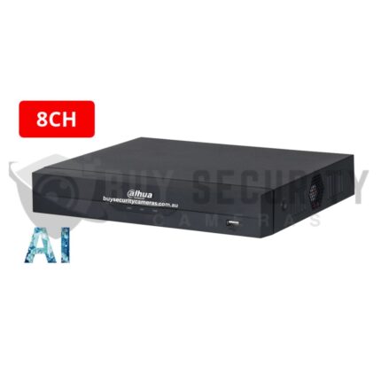 Dahua DHI-NVR4208-8P-AI/ANZ 8 Channel 8PoE Wizsense NVR – 2HDD Bays