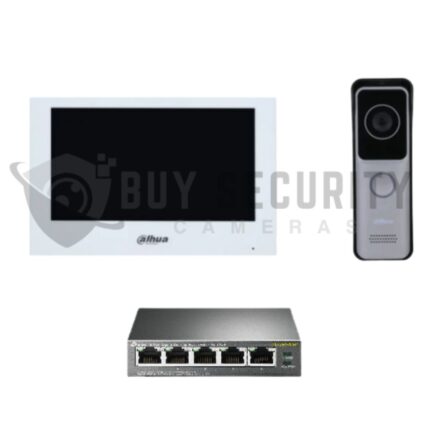 Dahua Intercom KIT-DHI-7INWHT2311R-WP 7inch Touch Screen IP Intercom Kit