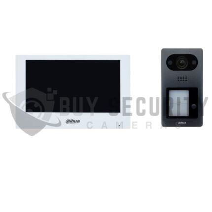 Dahua KIT-DHI-7INWHT3211D-P 7inch Touch Screen IP Intercom Kit