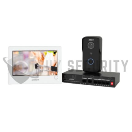 Dahua KTP03W-S2 IP Video Intercom Kit 2 MP Villa Station, 7″ Touchscreen Monitor, PoE WHITE‍‌‌‌​‌‌​‌‌‌​​​​​​​‍