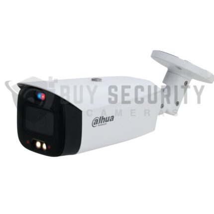 Dahua TIOC 2.0 Advanced DH-IPC-HFW3649T1-AS-PV-ANZ 6MP AI Active Deterrence Fixed Lens Bullet Camera6 x BLACK 8MP TIOC 3.0 IPC-HDW3849H-AS-PV-ANZ-S2 Turret Kit with 8CH NVR Wizsense