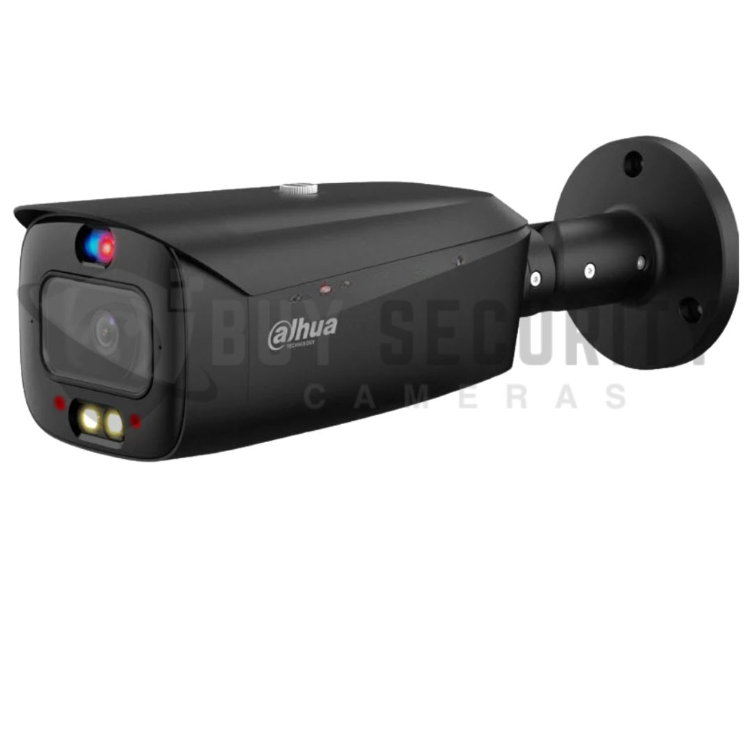 Dahua TIOC 2.0 BLACK DH-IPC-HFW3649T1-AS-PV-ANZ 6MP AI Active Deterrence Fixed Lens Bullet Camera Dahua TIOC 2.0 BLACK DH-IPC-HFW3649T1-AS-PV-ANZ 6MP AI Active Deterrence Fixed Lens Bullet Camera