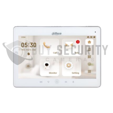 Dahua VTH5241DW-S2 Android 10-inch digital intercom indoor monitor WHITE (2)