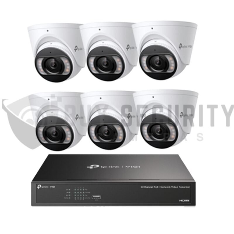 TP-Link Insight 5MP CCTV Kit | 6 IP Turret Cameras