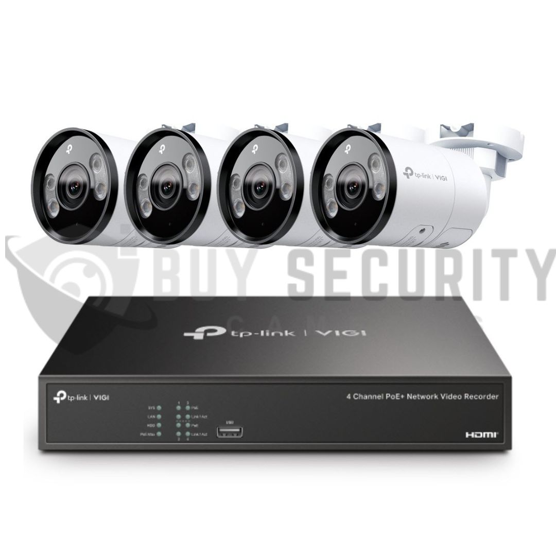 TP-Link Insight 8MP Bullet CCTV Kit 4 x IP Cameras (Full-Colour Speaker Mic Light) + 4CH NVR TP-Link Insight 8MP Bullet CCTV Kit 4 x IP Cameras (Full-Colour Speaker Mic Light) + 4CH NVR
