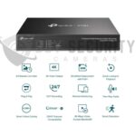 VIGI NVR1004H-4P VIGI 4 Channel PoE+ Network Video Recorder img3