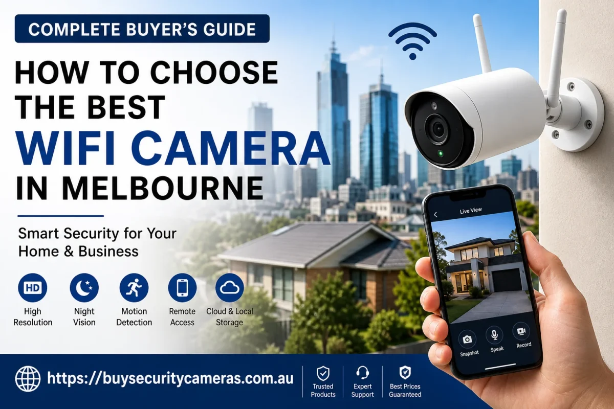 How to Choose the Best WiFi Camera in Melbourne – Buyer’s Guide