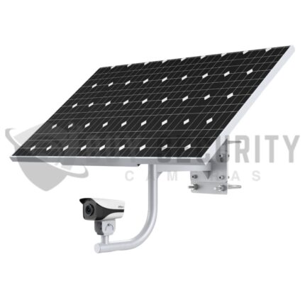DAHUA Integrated solar monitoring kit. Supplied with 2MP 4G camera / Battery and 100W solar panel