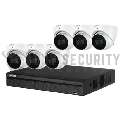 Dahua 6 x 4MP DH-IPC-HDW3466EMP-S-AUS SMD Wizsense Camera Kit