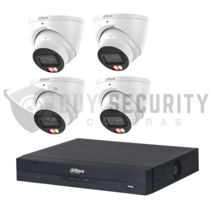 Dahua-6MP-4CH-CCTV-Kit-–-4x-Smart-Dual-Light-Turret-Cameras-with-SMD-4.0