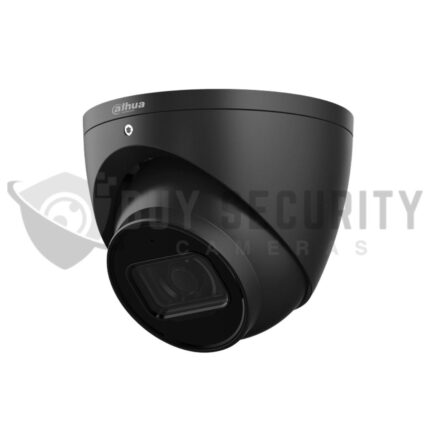 Dahua DH-IPC-HDW3666EMP-S-AUS 6MP Turret Network Camera 30m IR 2.8mm with SMD 4.0, Wizsense BLACK
