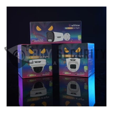 Uniview 8MP OwlView Security Kit – 4x Turret Cameras with IQ Series NVR, ColorHunter Warm Light & Built-in Microphones 2